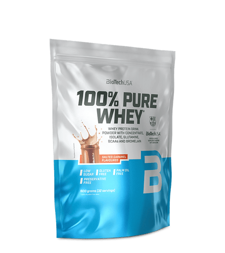 100% Pure Whey tejsavó fehérjepor - 900 g - BioTechUSA Hungary