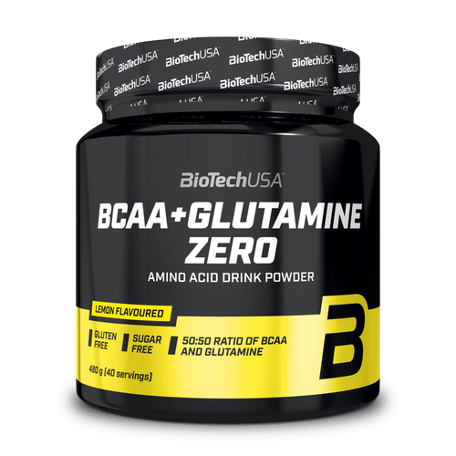 BCAA + Glutamine Zero - 480 g - BioTechUSA Hungary