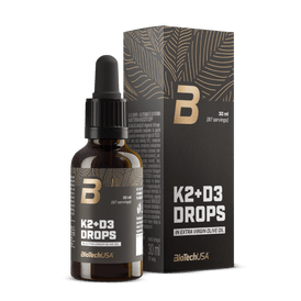 K2+D3 Drops - 30 ml - BioTechUSA Hungary