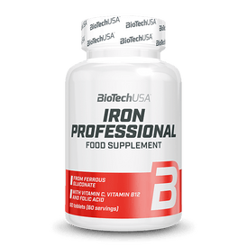 Iron Professional - 60 tabletta - BioTechUSA Hungary