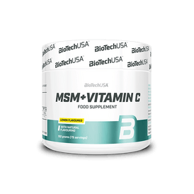MSM + Vitamin C - 150 g - BioTechUSA Hungary