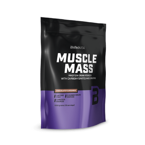 Muscle Mass szénhidrát - és fehérjetartalmú italpor - 1000 g - BioTechUSA Hungary