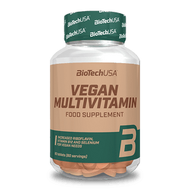 Vegan Multivitamin tabletta - 60 tabletta - BioTechUSA Hungary