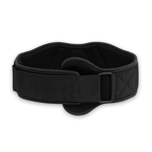 FITNESS tépőzáras fekete öv
