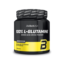 100% L-Glutamine - 240 g - BioTechUSA