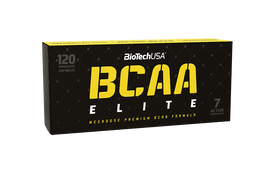 BCAA Elite - 120 megadosierte Kapseln - BioTechUSA