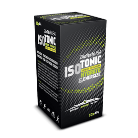 IsoTonic, isotonisches Getränk Paket- 10 x 40 g - BioTechUSA