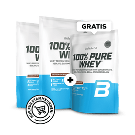 2x 100% Pure Whey 1000g + 1x 454g GRATIS