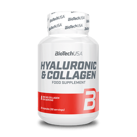 Hyaluronic & Collagen - 30 Kapseln - BioTechUSA