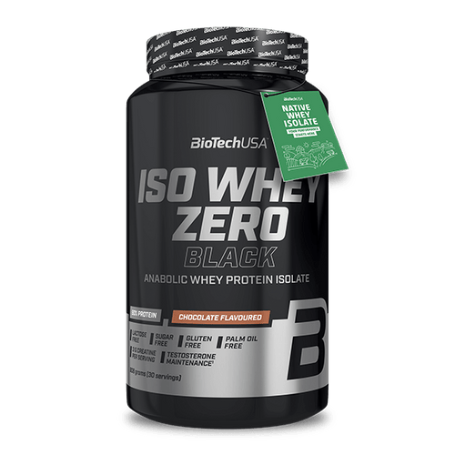 Iso Whey Zero Black Getränkepulver auf Basis von Molkeproteinisolat - 908 g