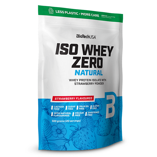 Iso Whey Zero Natural - 500 g Erdbeere
