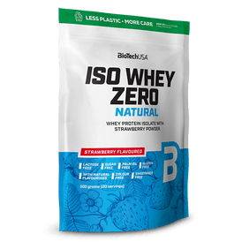 Iso Whey Zero Natural - 500 g Erdbeere - BioTechUSA
