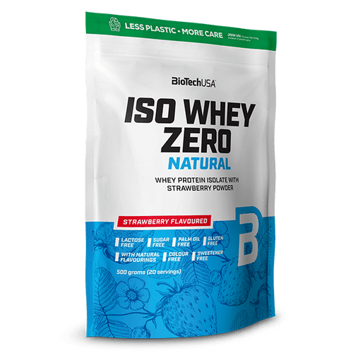 Iso Whey Zero Natural - 500 g Erdbeere