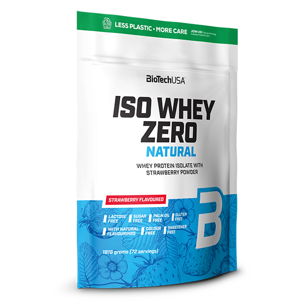 Iso Whey Zero Natural - 1816 g Erdbeere