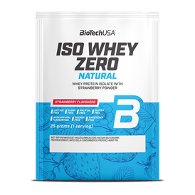 Iso Whey Zero Natural - 25 g Erdbeere  - BioTechUSA