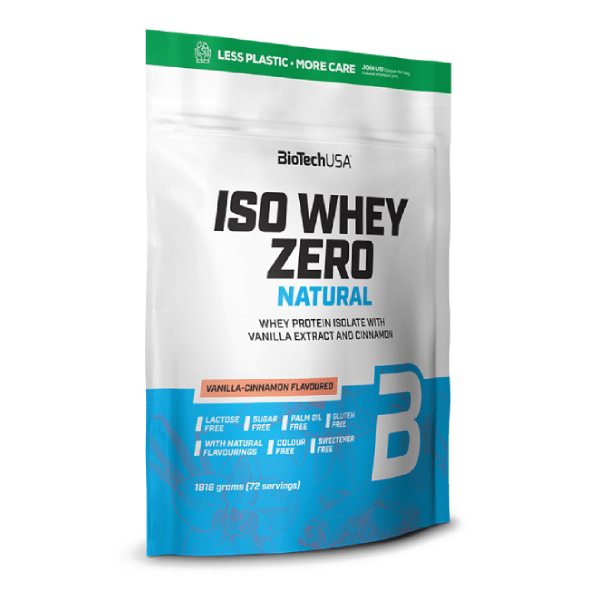Iso Whey Zero Natural - 1816 g Vanille Zimt