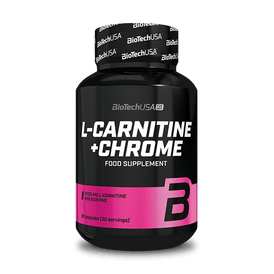 L-Carnitine + Chrome - 60 Kapseln - BioTechUSA