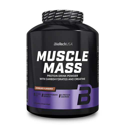 Muscle Mass kohlenhydrat- und eiweißhaltiges Getränkepulver - 4000 g