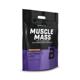 Muscle Mass kohlenhydrat- und eiweißhaltiges Getränkepulver - 4000 g - BioTechUSA