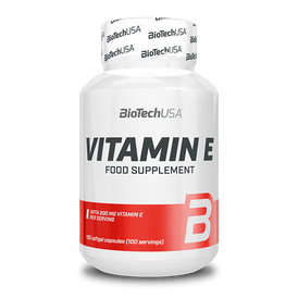 Vitamin E - 100 Softgel-Kapseln - BioTechUSA